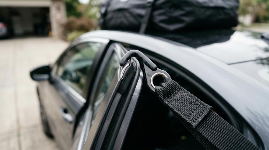 Roof Bag Tie Down Systems for Cars | Wild Xplorer