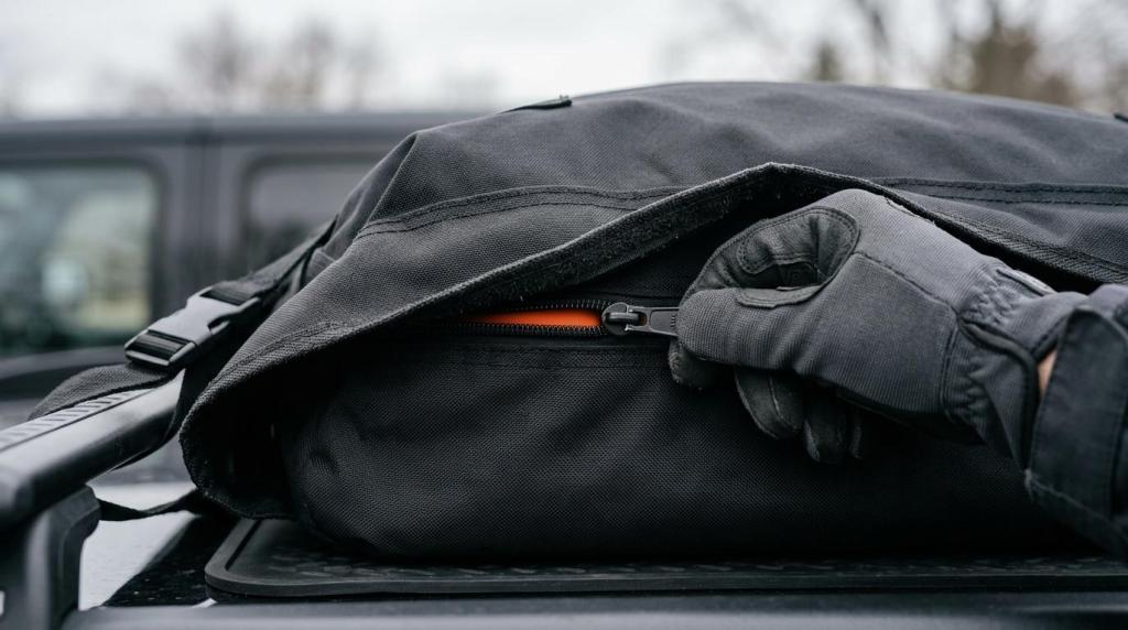 Waterproof Roof Bag Storage for Travel | Wild Xplorer